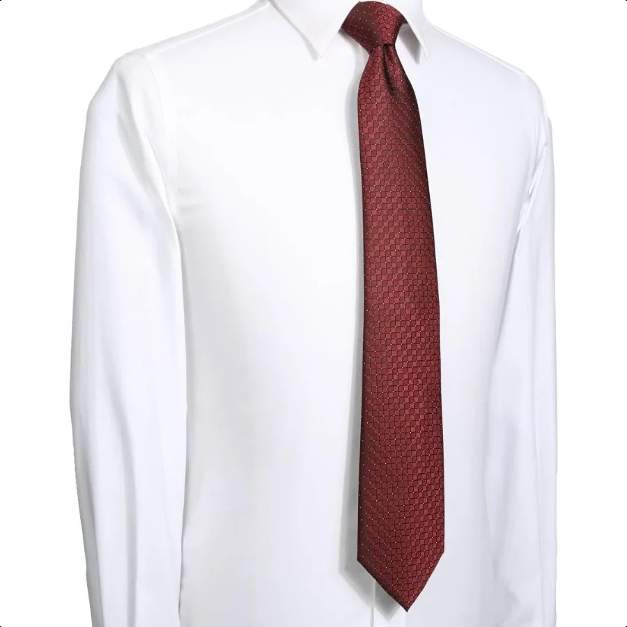 KissTies Mens 63'' XL Extra Long Tie Solid Festive Necktie + Gift Box