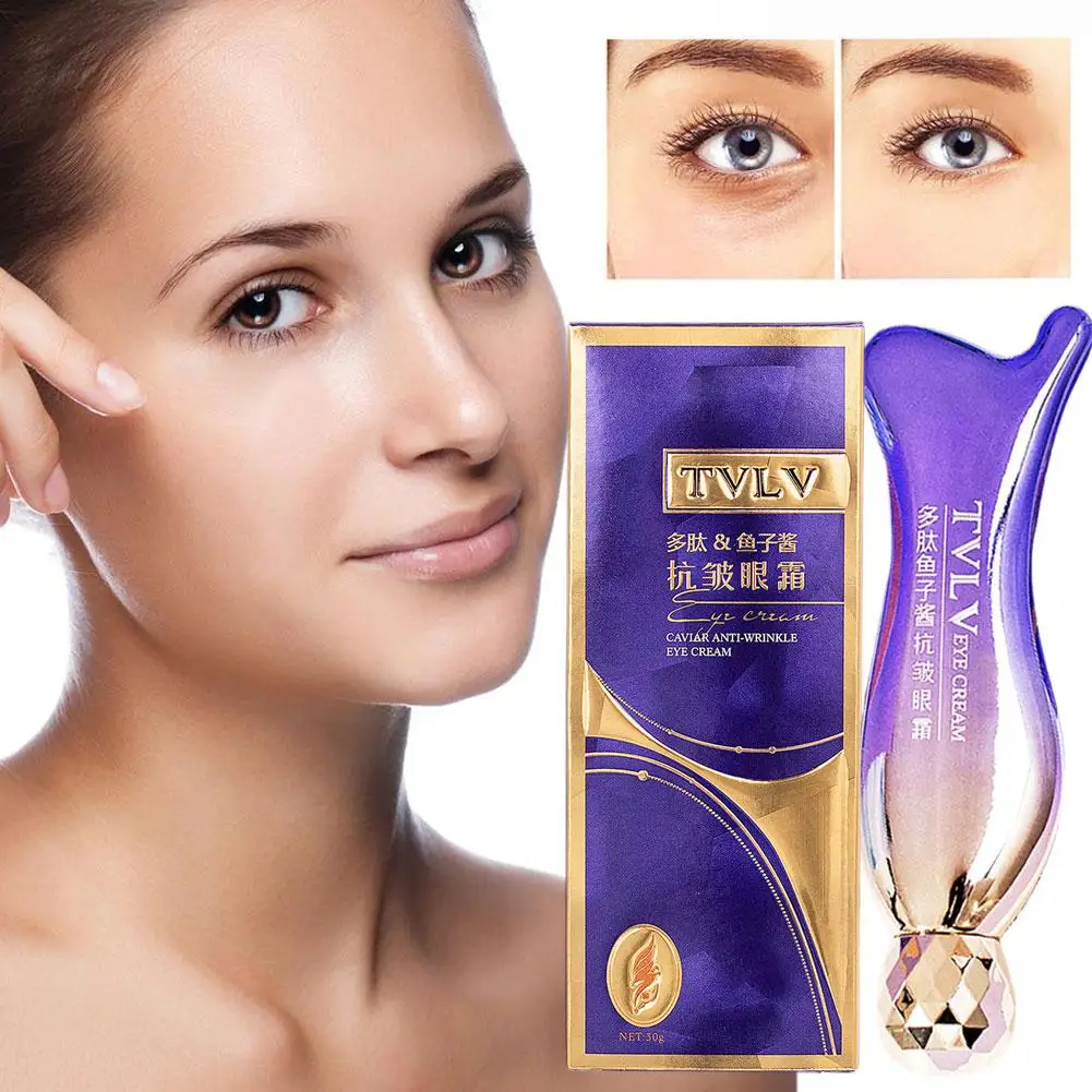 

Peptide Anti-wrinkle Eye Cream Collagen Anti Dark Circle Bags Eye Hyaluronic Gel Eye Anti-puffiness Care Anti-aging Acid Ko T1n9