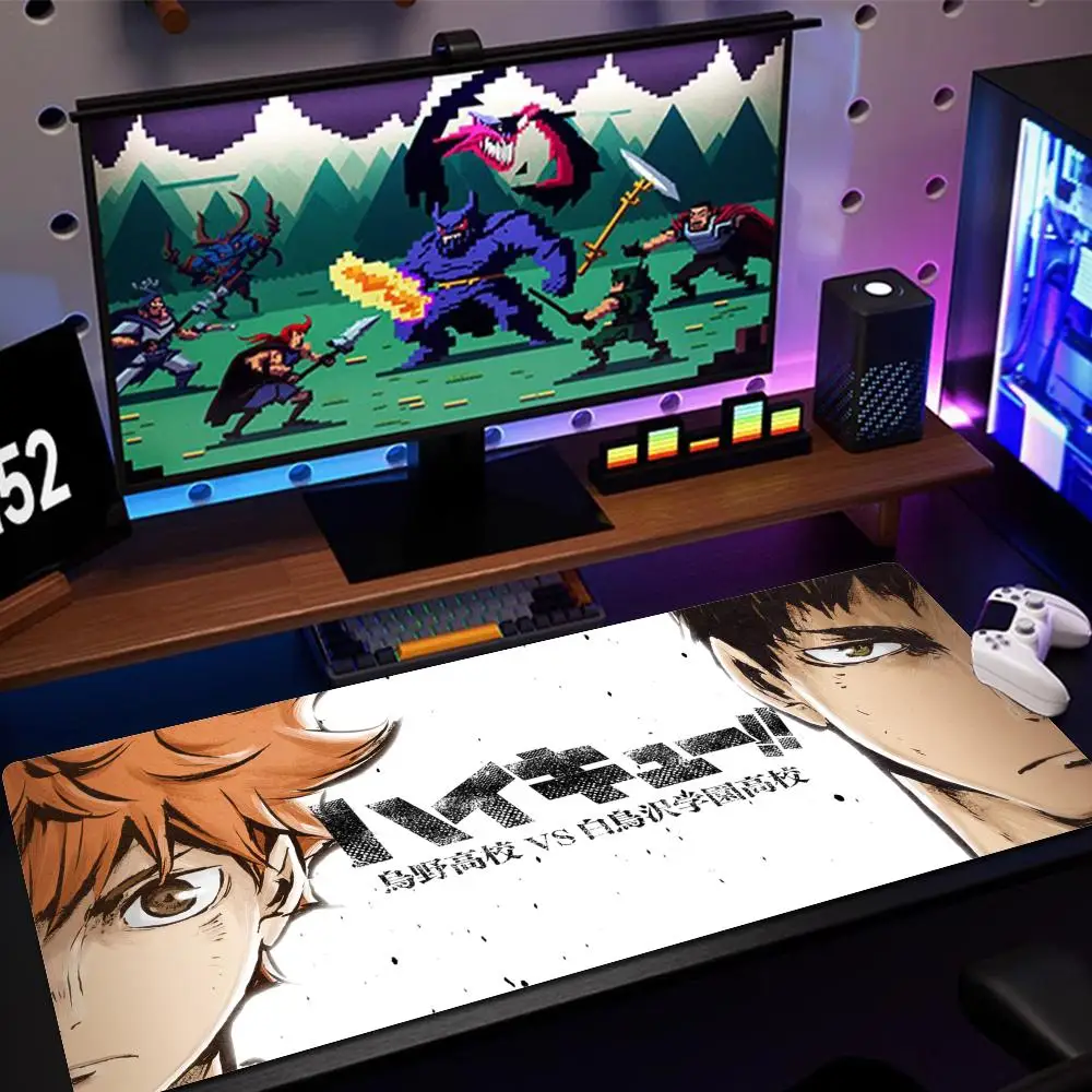 

Anime Haikyuu Mouse Pad Large rubber rugs PC game Table mat laptop desk pad XXL non-slip computer keyboard Office desktop mats