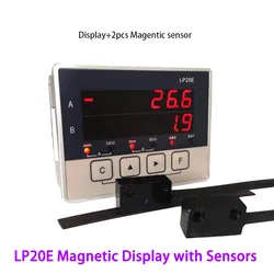 LP20E Magnet 2 Axis Digital Display DRO Magnetic Sensor Tape Displacement Readout Scale Position Transducers Encoder Woodworking