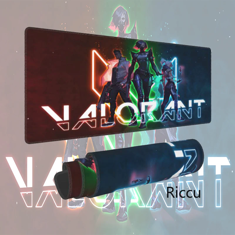 

XL Valorant Gaming Mouse Pad Custom Large Home MousePad keyboard pad Natural Rubber Anti-slip Soft Office Table Accessories Mats