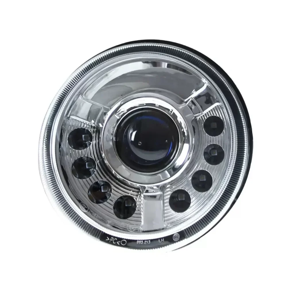 

Pair of Car Headlight assembly For Jeep Patriot 2011-15 led DRL daytime running light turn signal head lamp