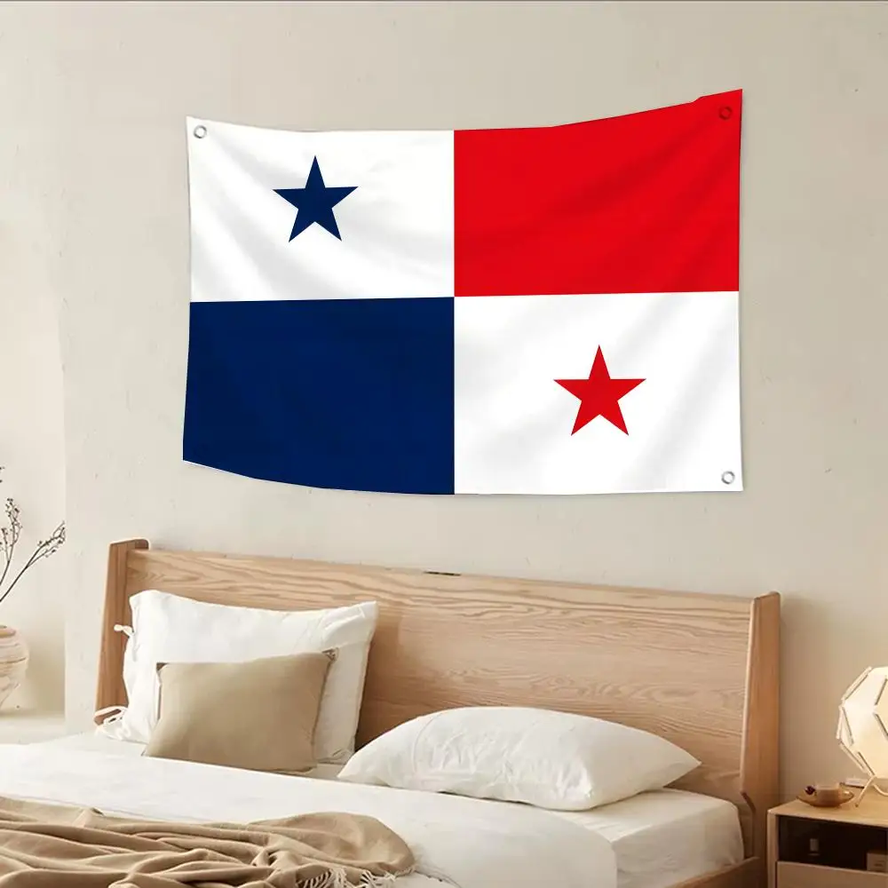 National Flag Panama Flags Daily four rings hanging no edging for indoor use and outdoor decor easy hanging