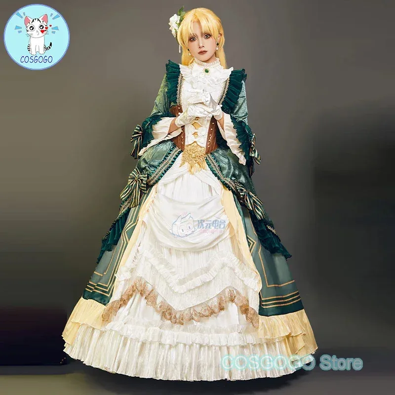 COSGOGO Game Lord Of The Mysteries Audrey Hall Cosplay Costume Halloween Outfits Women Long Gorgeous Lolita Dressa;2'k,8;c' view 6