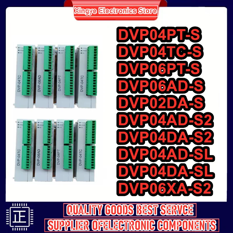 DVP04PT-S DVP04TC-S DVP06PT-S DVP06AD-S DVP02DA-S DVP04AD-S2 DVP04DA-S2 DVP04AD-SL DVP04DA-SL DVP06XA-S2 Nuovo Originale in magazzino