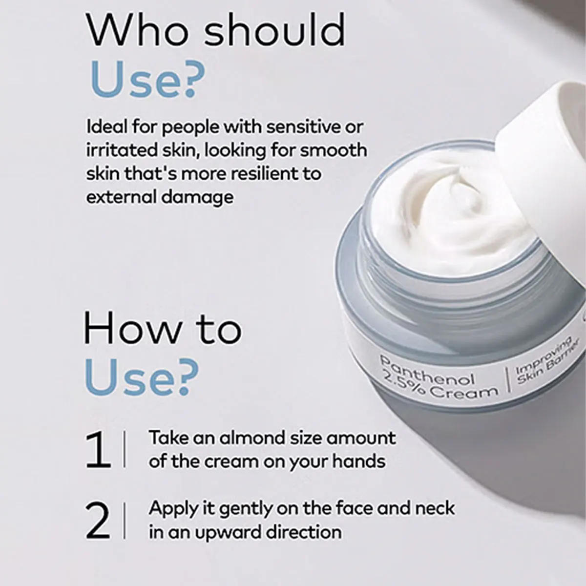 [ClearanceSale] THE FACE SHOP ALLTIMATE PANTHENOL 2.5% CREAM,Soothing​ & Hydrating,Barrier Repair​,Korean Skincare,Korean Makeup