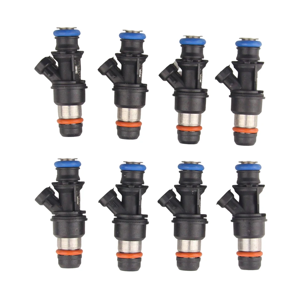 

8Pcs Fuel Injectors For Chevy GMC Marine 8.1L Truck 440cc 17113739 25176061 25348180 881693002 M02D440X8
