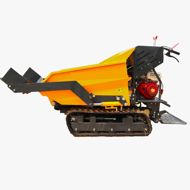 OEM 500Kg Crawler Dumper With Shovel Garden Farm Construction Transportation