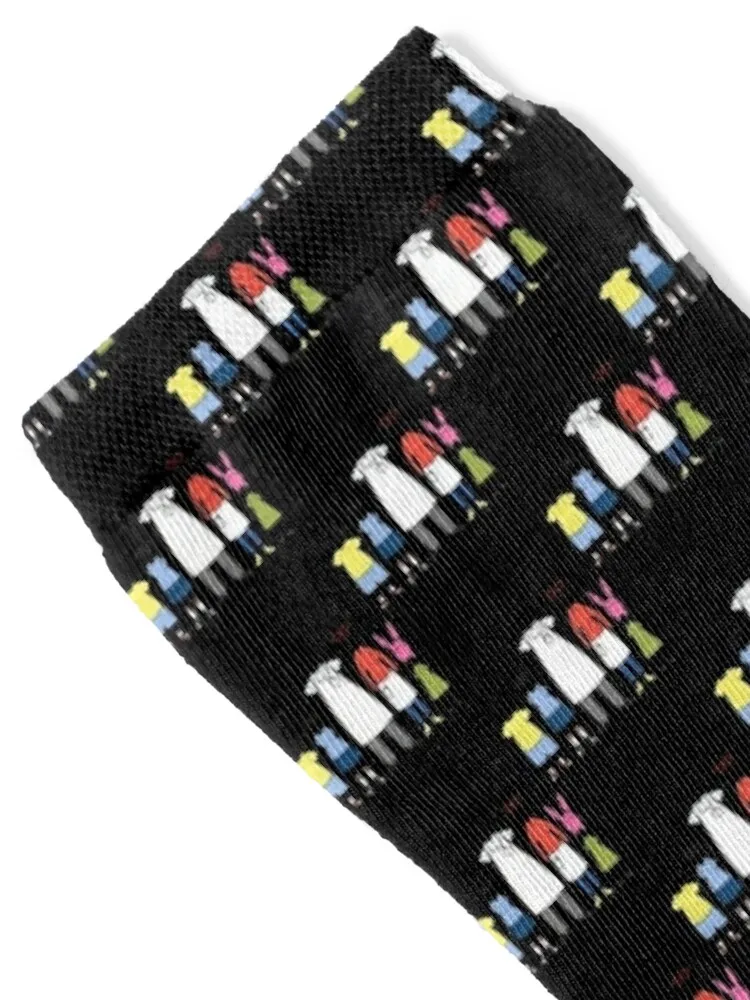 Bob_s Burgers Belcher Clothing Socks funny gifts with print football Women Socks Men's