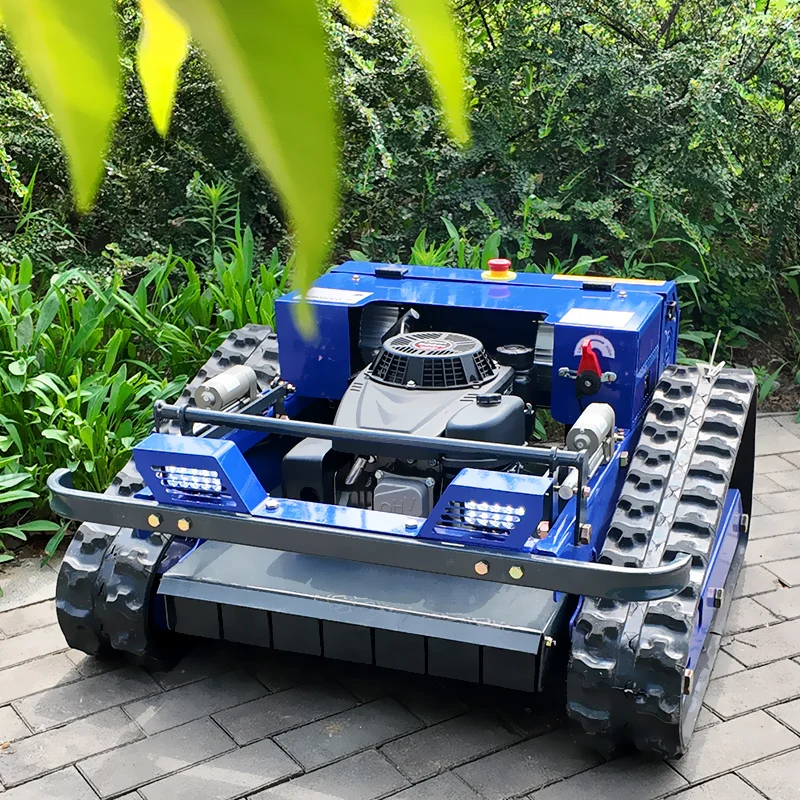 カスタマイズ可能なスマートリモコン芝刈り機、24V全地形対応ゼロターンロボット、効率的な庭園管理に