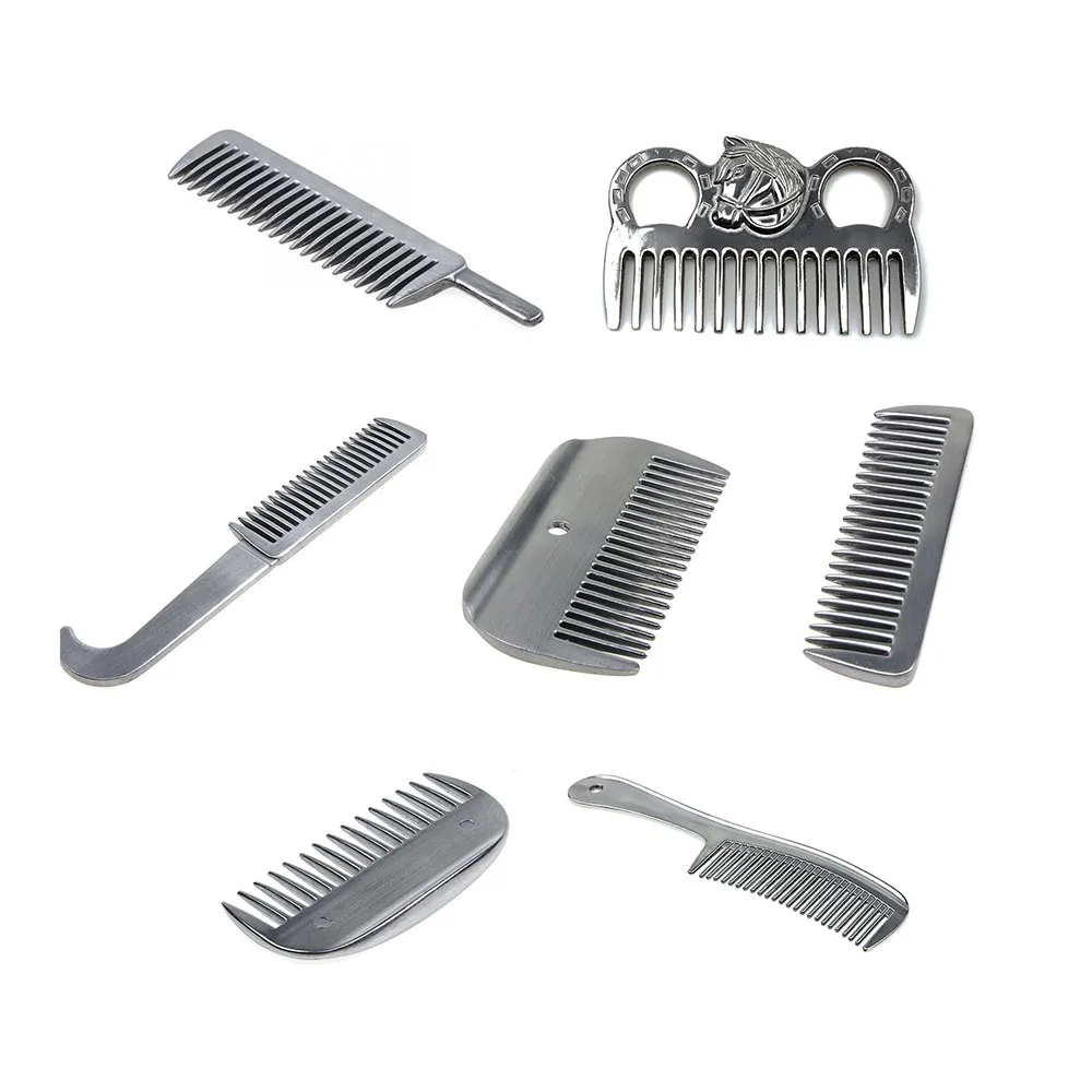 Horse Hairdressing Comb Aluminum Hair Comb For Horse Veterinary