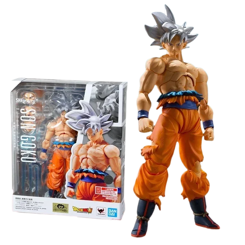 

Bandai Original box S.H.Figuarts SHF Dragon ball Super SON GOKU ULTRA INSTINCT action anime model kit finished toy gift kids