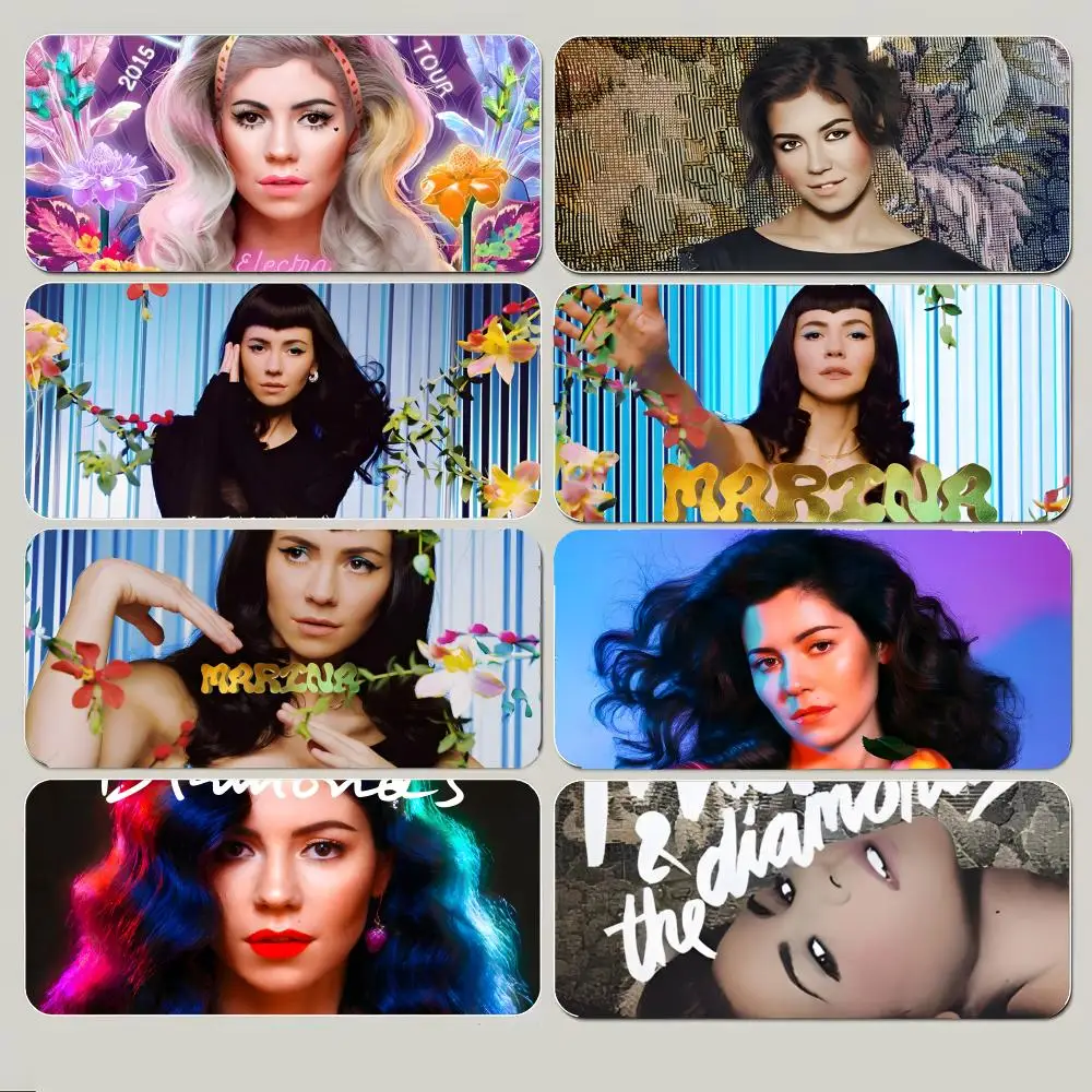 mousepad-grande-para-jogos-com-album-de-musica-marina-and-the-d-diamonds-com-borda-costurada-grossa-e-antiderrapante