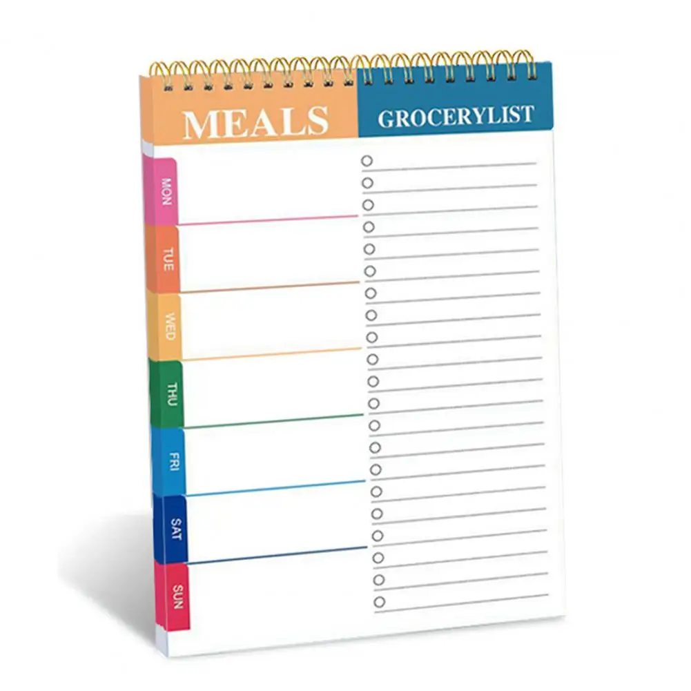 كتاب تجليد حلزوني للبائعين ، مخطط عمل متين للمهام ، إدارة الوقت ، لوحة تخطيط فعالة مع بروتيون ذاتي