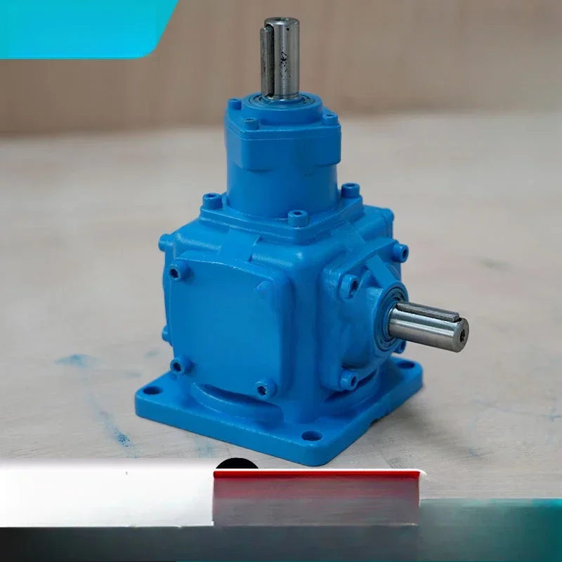 Cross reversing box, right angle spiral bevel gear conversion T series reverser T6 steering box