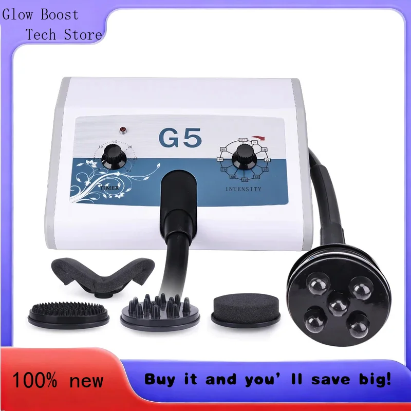 

Светящийся высокочастотный G5 вибрирующий массажер для похудения, фитнеса, целлюлита, уменьшения жира, формирования, массажер для похудения, похудения