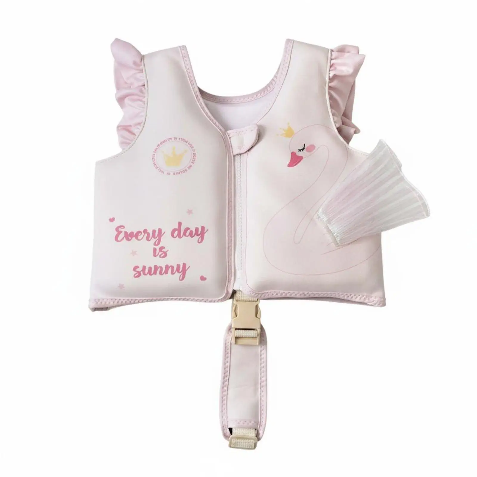 Kids Swim Vest Adjustable Child Pool Flotation Jacket Comfortable Water Safety Gear for Swimming Training