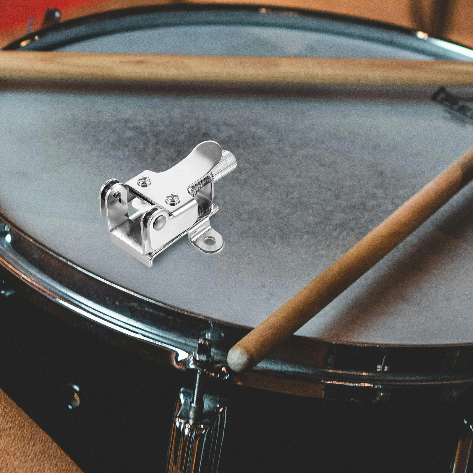 

Drum Tuner Adjustable Percussion Instrument Clamps Metal Regulator Snare Drum Parts Accessories Sturdy Strainer AntiRust Durable