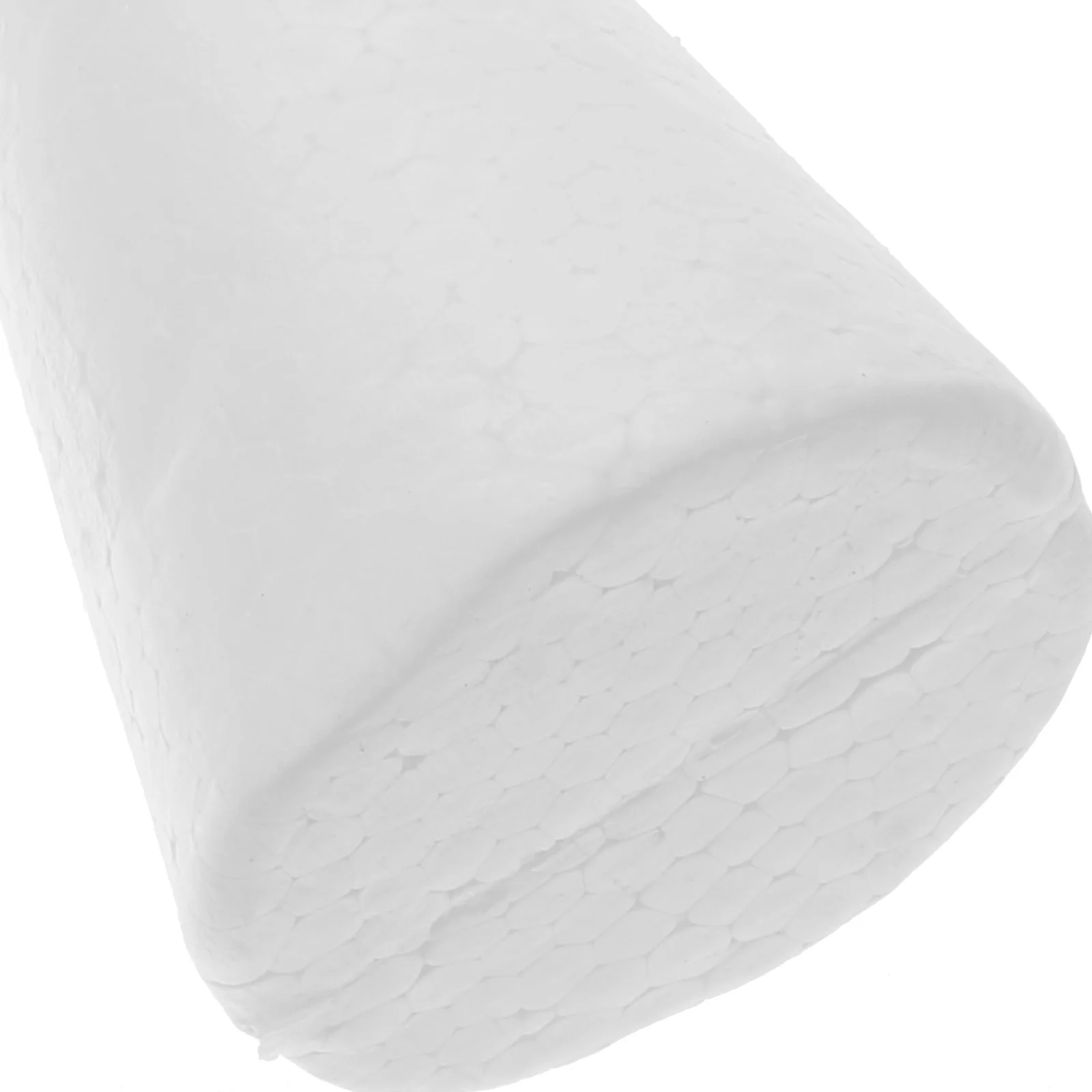 

30 Pcs White DIY Craft Cones Foam Ornaments for Christmas Tree Decor Holiday Decoration Supplies