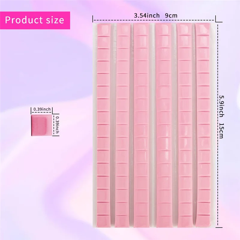 192 Pcs Sticky Putty Sticky Poster Putty Installation Putty Photography Wall Sticky Putty (Pink, White)