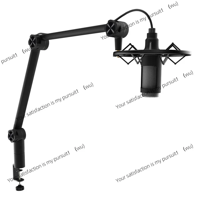 

Держатель микрофона, настольный универсальный складной консольный держатель, прямая трансляция, держатель микрофона с защитой от сотрясений, ударопрочный аудио