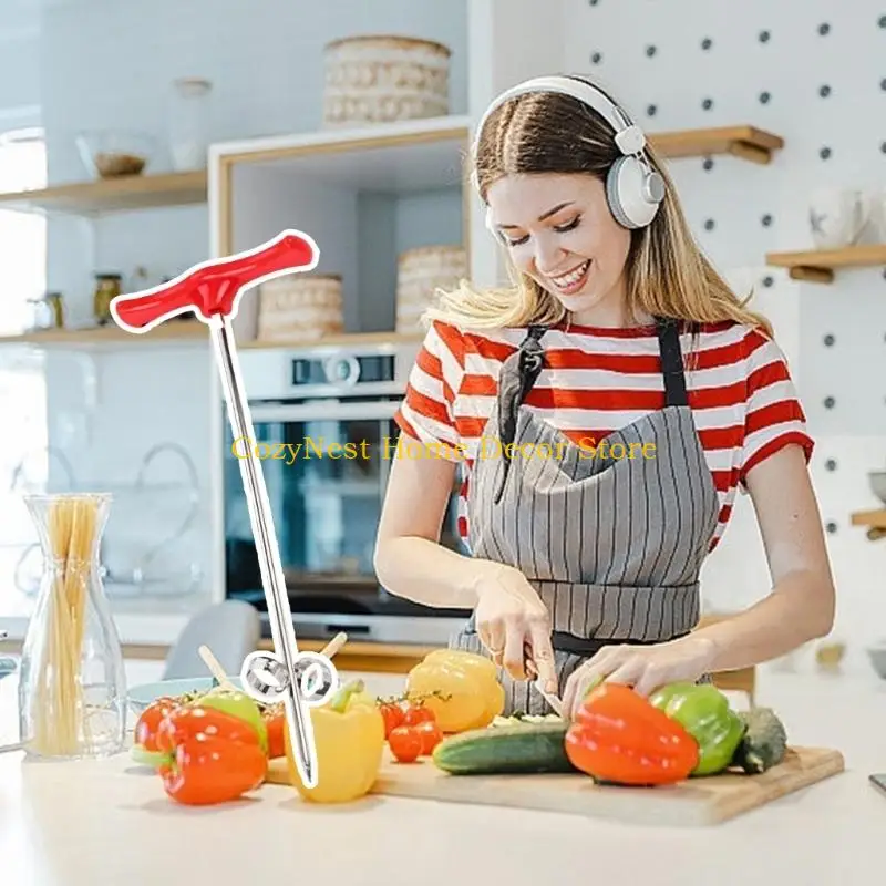 92MF Multifunctional Carving Tool Efficient Screw Slicers for Enhancing Salad Presentations Functional Vegetable Spiralizer