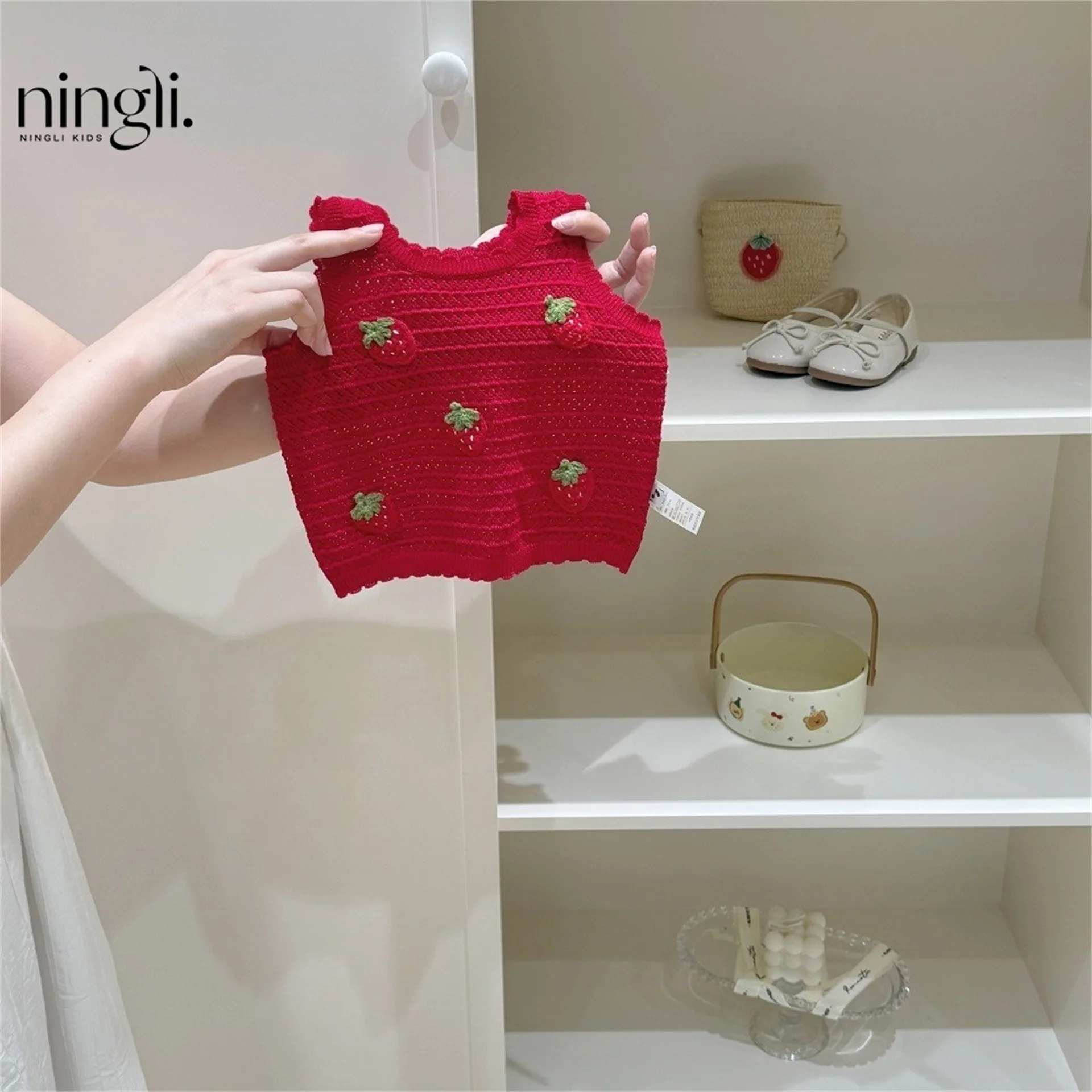 Girls Summer Fashion Set New Baby Girls Stylish Tank Top Wide Leg Pants Two Piece Set Trendy 2026 New Children Clothing