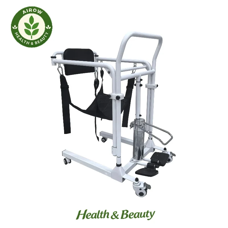 AIROW Hydraulic Patient Lifters Bed-to-Wheelchair Transfers Patient Positioning Assistance