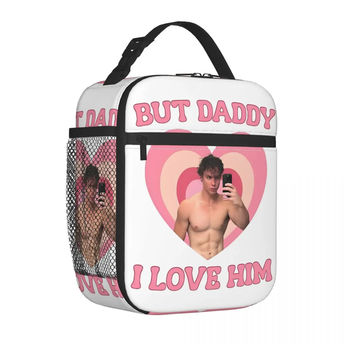 

But Daddy I Love HIm Nicholas Chavez Insulated Lunch Bag Meal Container Cooler Bag Tote Lunch Box Work Travel Food Storage Bags