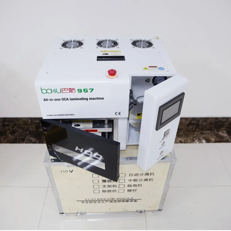 

Best Sell BK-957 Vacuum Laminating Machine Defoaming Integrated 5-in-1 Multifunctional OCA Dry Adhesive Screen Press Mobile