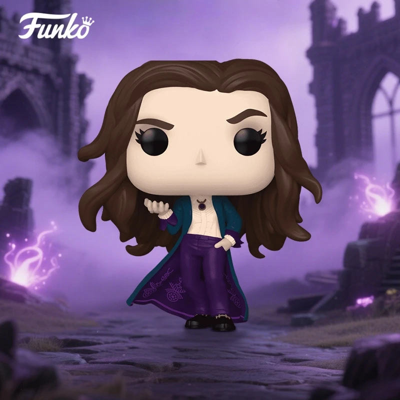 Funko Pop Marvel Figures Agatha Harkness And Wiccan Vinyl Figure Collectible Limited Edition Desktop Decoration Model Toy Gift
