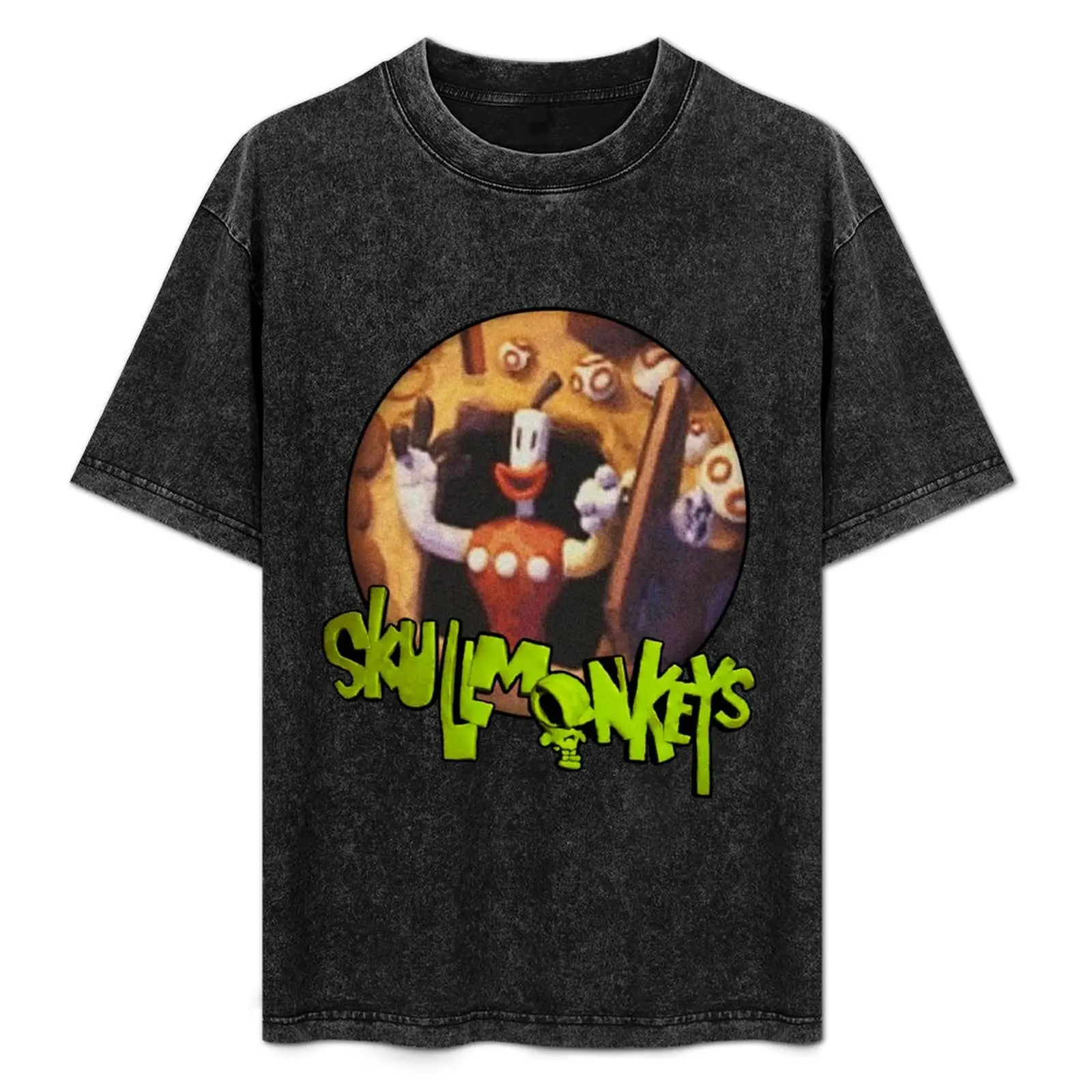 

Футболка Skullmonkeys, базовая повседневная хлопковая рубашка с короткими рукавами