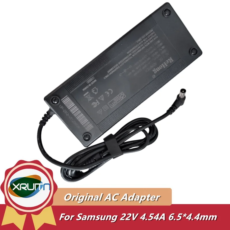 

New A10024_EPN 22V 4.54A 100W AC Adapter Charger For SAMSUNG LS34E790 S34E790C Monitor Power Supply A10024S_EPN BN44-00794A