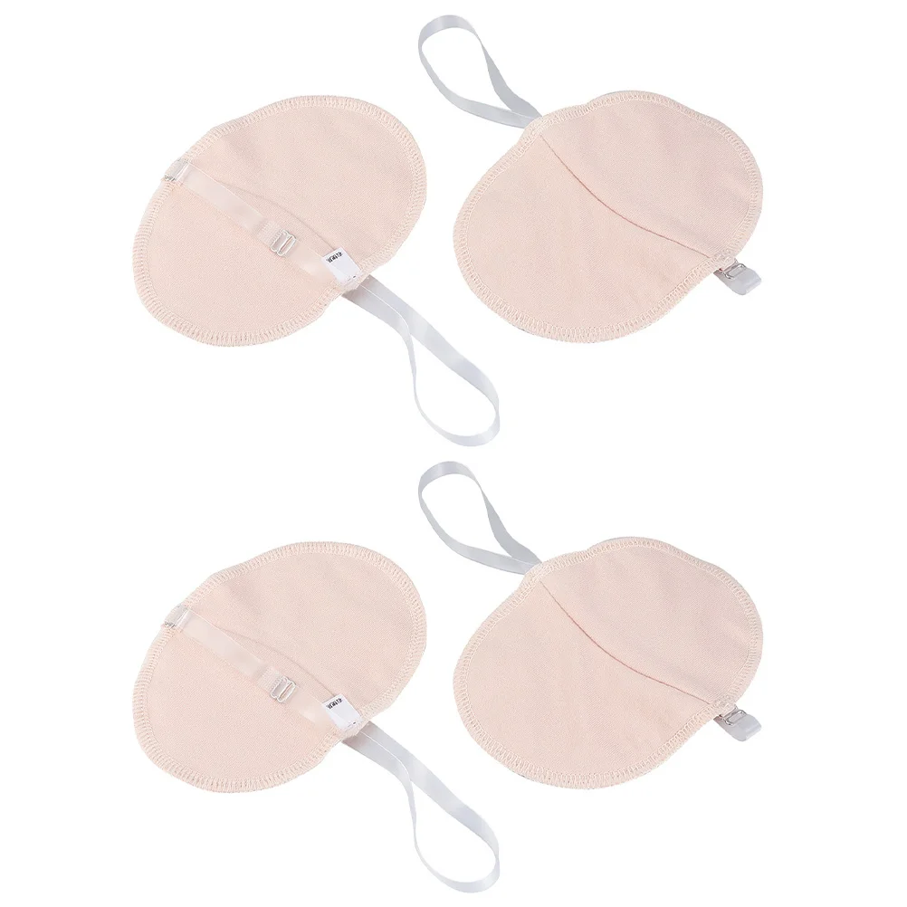 منصات مضادة للعرق قابلة لإعادة الاستخدام تحت الإبط ممتصة للعرق من القطن الناعم للصيف غير مرئية للإبط للنساء والرجال رائحة