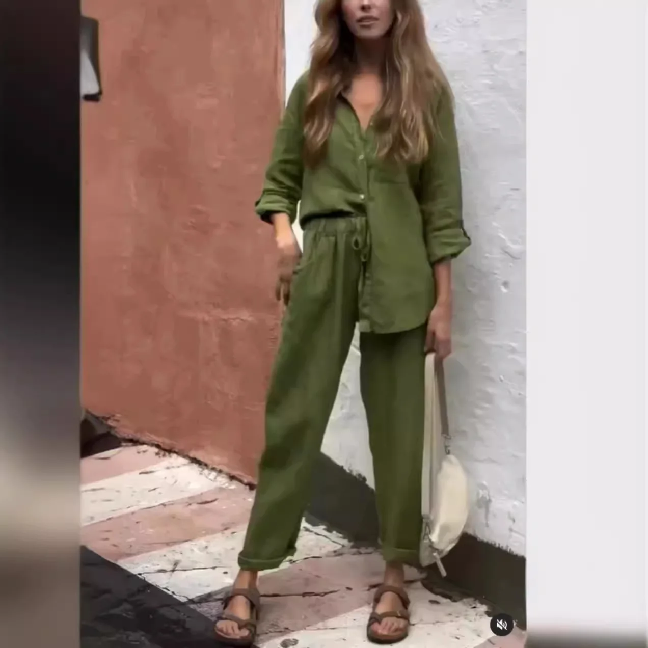 Moda solta camisas de escritório terno outfits conjuntos de duas peças feminino primavera outono casual simples manga longa bolso camisas 2 peça conjunto
