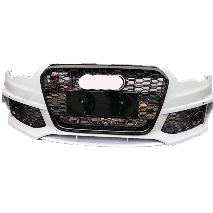 

High quality Auto Body Kit For A6 RS6 c7 Style Front Bumper With grill All Accessory 2012-2015