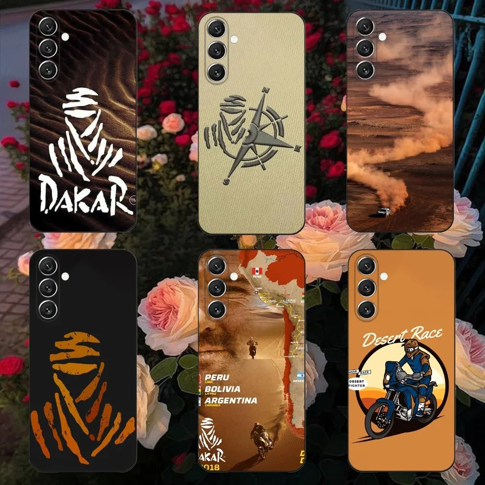 Rally D-Dakar Logo  Phone Case For Samsung Galaxy A13,A21s,A22,A31,A32,A52,A53,A71,A80,A91 Soft Black Cover