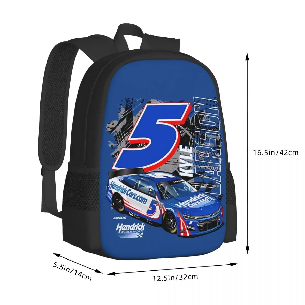 Kyle Larson 5 Travel Laptop Backpack, Business College School Computer Bag Gift for Men & Women