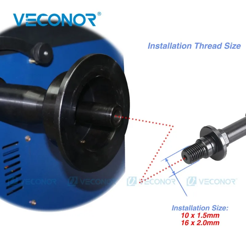 Motorcycle TIre Adaptor for Wheel Balancer with 10mm/16mm Installation Hole Motorcycle Tyre Balancing Tool