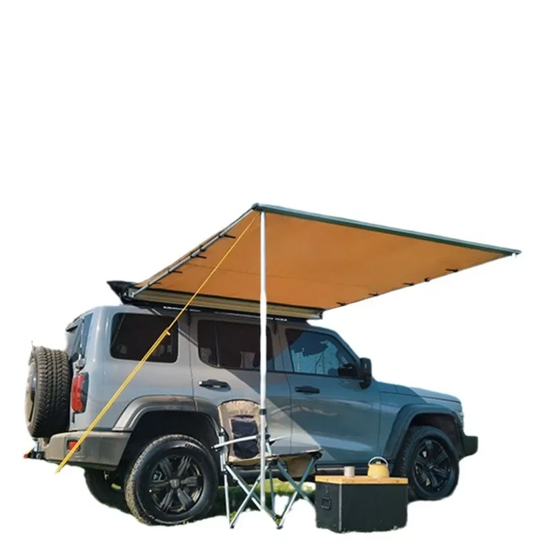 Outdoor car side tent, car side canopy side tent, off-road awning, car self-driving camping waterproof