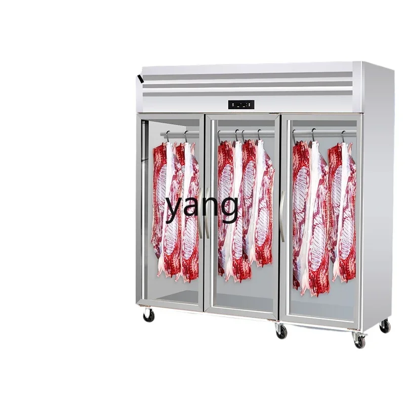 

CX commercial vertical beef and mutton refrigerated display cabinet single and double doors fresh meat acid discharge freezer