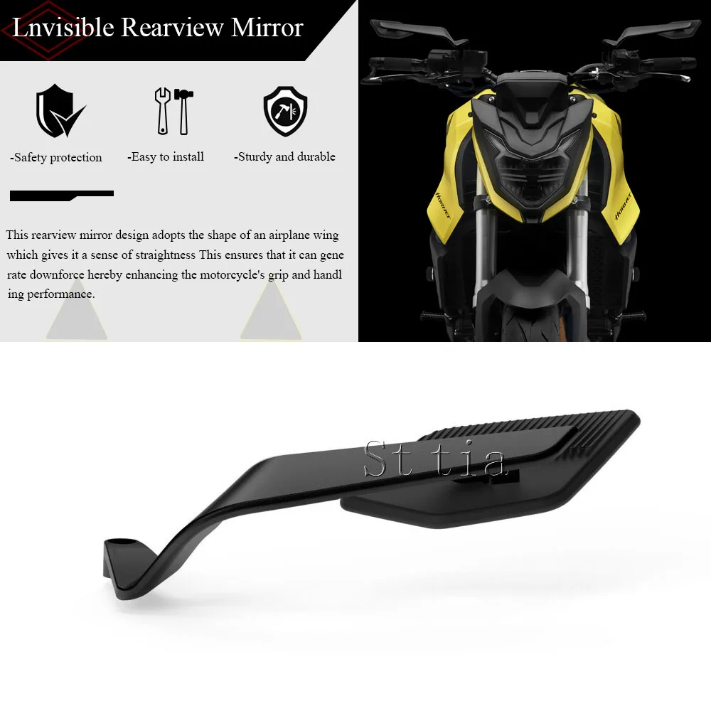 

Подходит для Honda CB 750 HORNET CB750 Hornet 2023-2025, новые зеркала заднего вида для мотоциклов, боковые зеркала заднего вида с ветровым крылом