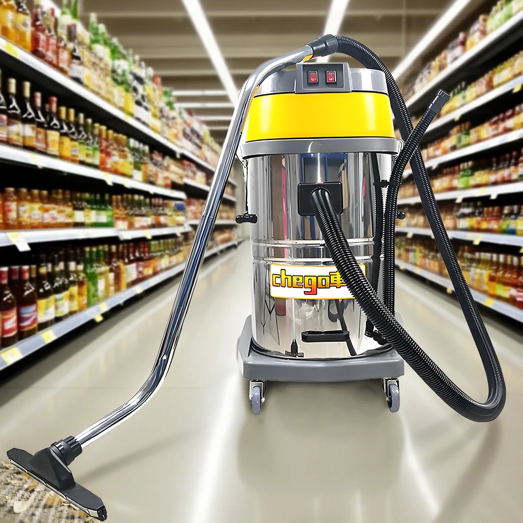 

Industrial Electric Vacuum Cleaner 30L/70L Suction Dust Cleaner Household Powerful Vacuum Cleaner 2000W for Hotel Car Wash