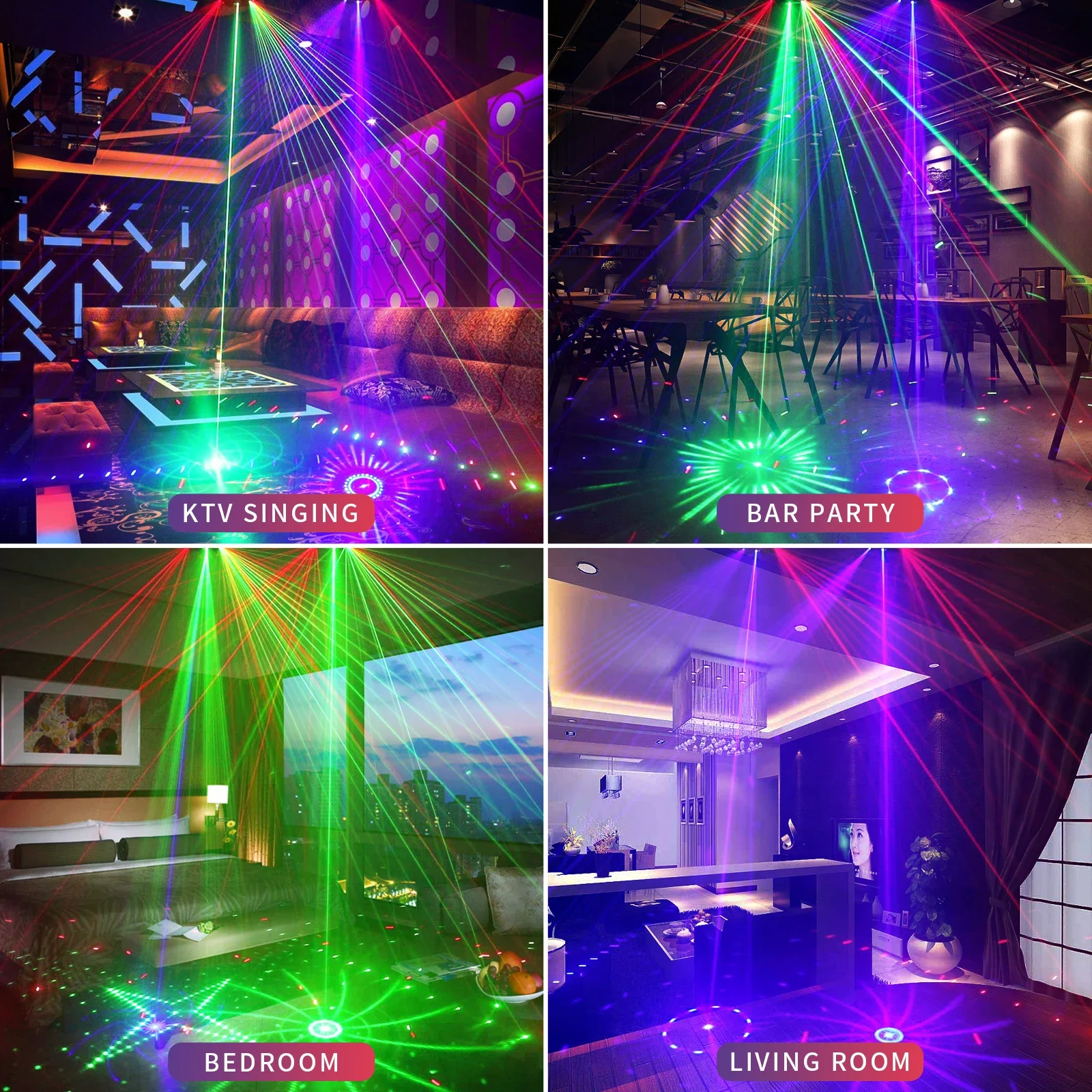 New 15 eyes disco lazer projector Beam lights laser dancing light Night club holiday lighting