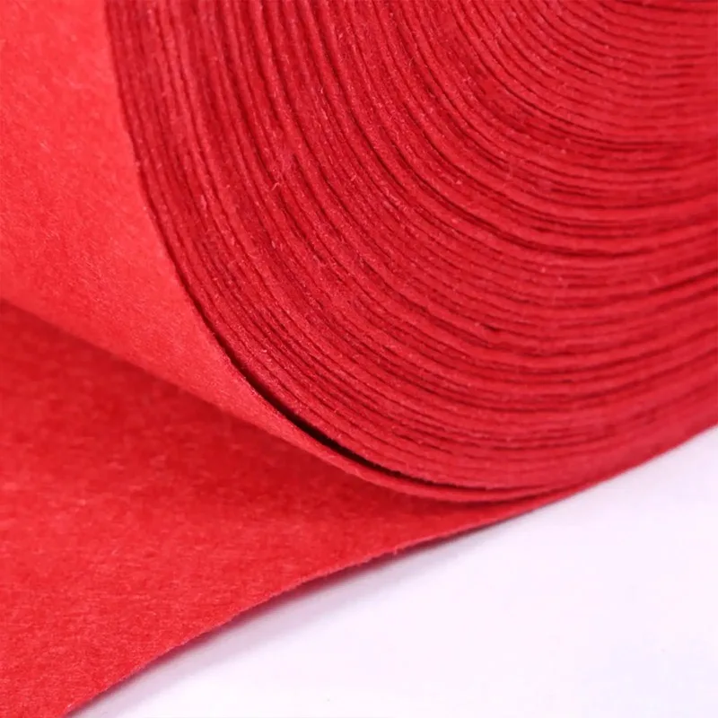 Red Carpet Wedding Carpet Runway, Red Aisle Runway, Portable, Used for Indoor and Outdoor Banquet Hall Decoration view 6