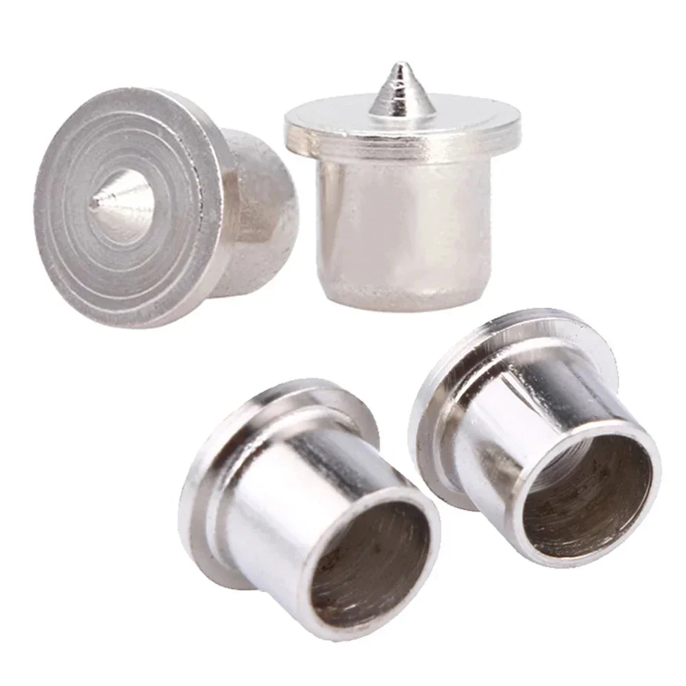 Locator Dowel Center Point A3Chrome Plating 16pcs Set Silver Hole Tenon Center Woodworking Furniture Positioning