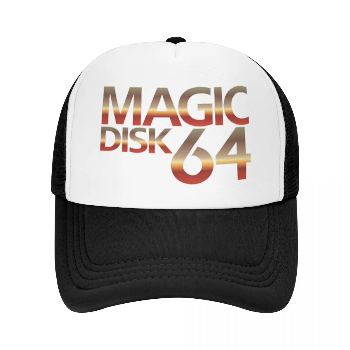 Magic Disk 64 Commodore 64 C64 Cap Fashion Casual Mesh Baseball Caps Adjustable Hat Hip Hop Unisex Baseball Hats Polychromatic