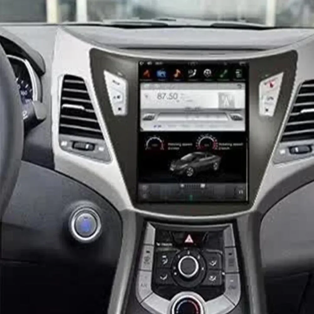 

Автомобильный gps-навигатор PX6, Android, вертикальный экран Tesla, для Hyundai Elantra MD 12,3, для Avante MD 2012 2011 2012