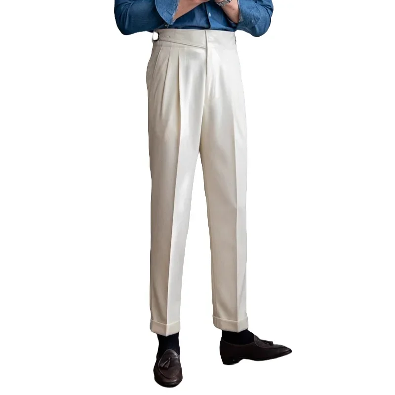 

Mens Fashion Casual Straight Pants High Waist Sport Trousers Breathable Gym Sweatpants Slim Fit Joggers Male Clothes Streetwear