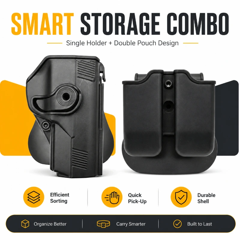 Lightweight Plastic Model Waist Sleeve Rotatable Support Base With Twin Containers For Pastime Use